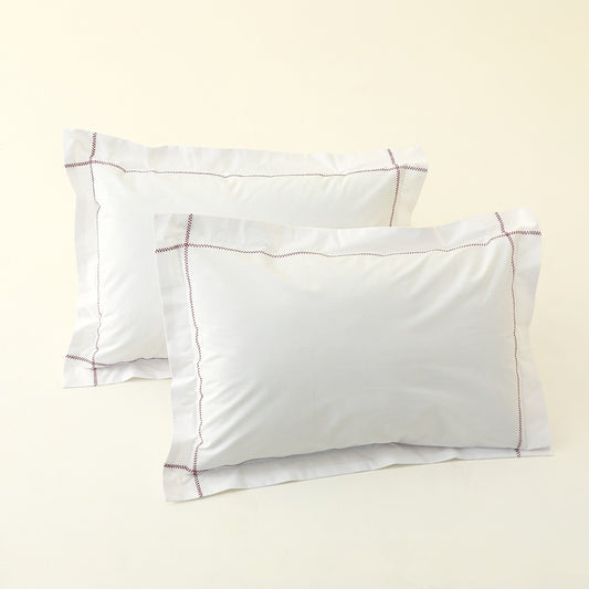 Embellished Pillow Covers - Pair