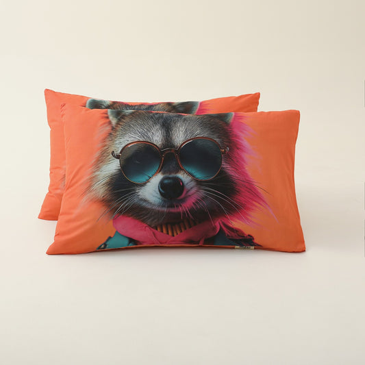 Digital Printed Pillow Covers (Pack of 2)