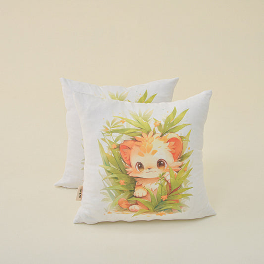 Digital Printed Cushion Covers - (Pack of 2)