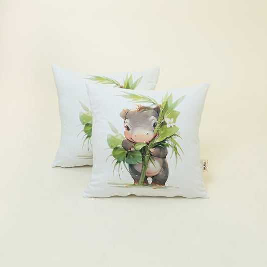 Digital Printed Cushion Covers - (Pack of 2)