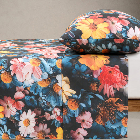 Daisy Printed Bedsheet Set