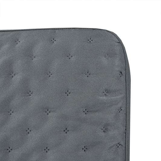 Anthracite Microfiber Ultrasonic Waterproof Mattress Protector