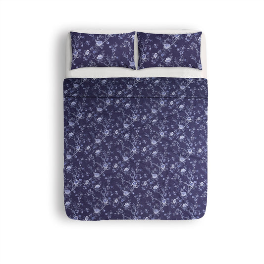Blue Mirage Bed Sheet Set