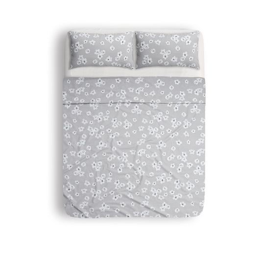 Frosted Petals Bed Sheet Set