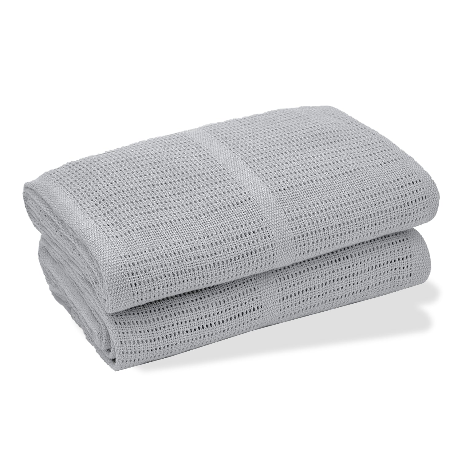 Baby Cellular Blanket - Grey