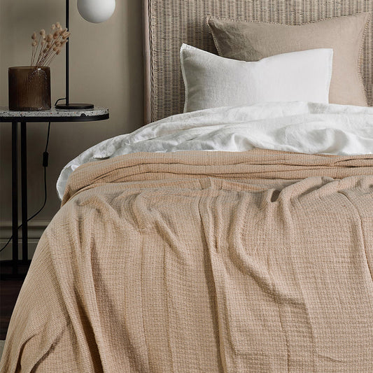 Ivory Cream Blanket/Throw